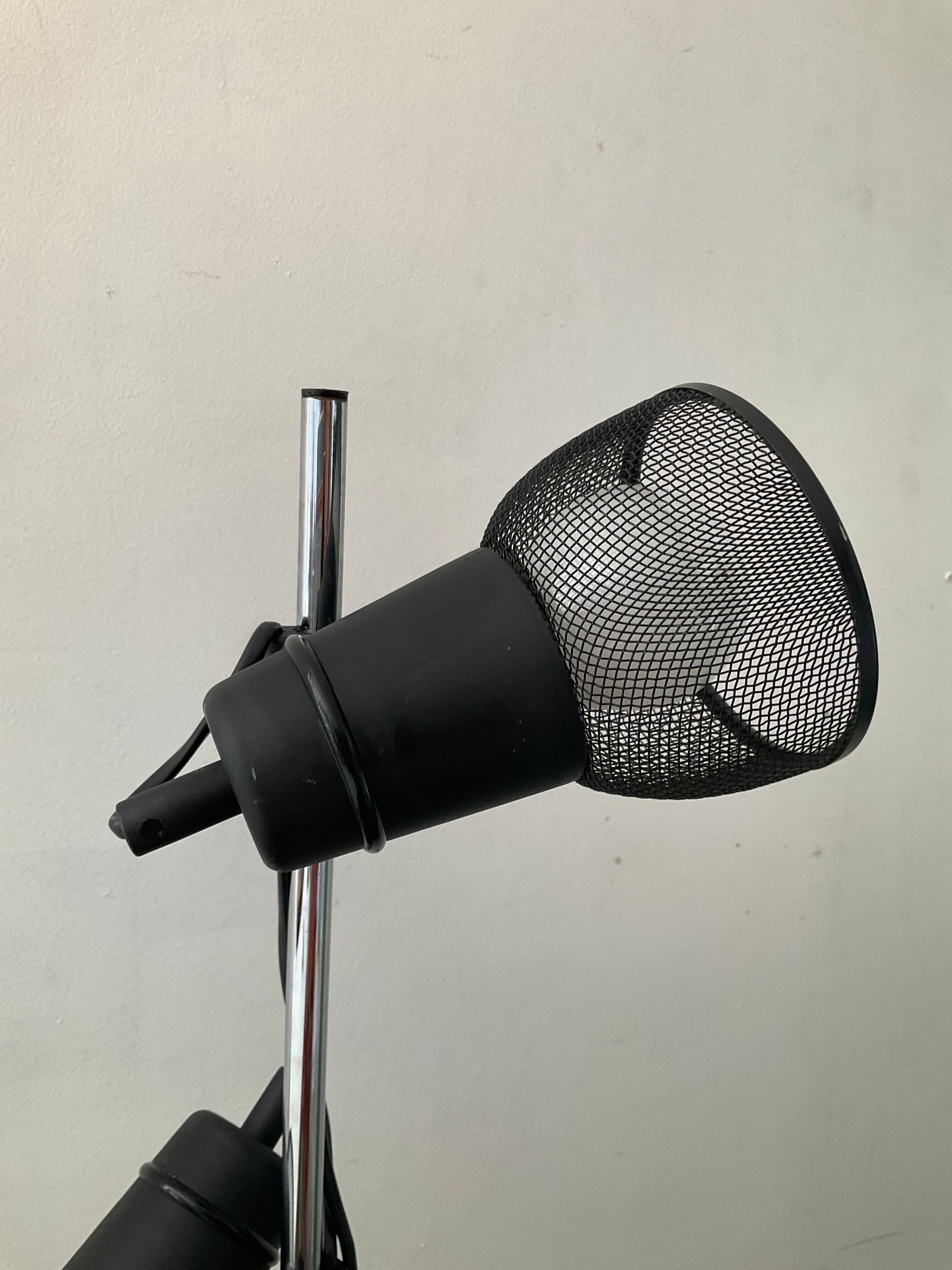 DBGM floor lamp 2 spots 70s-80s