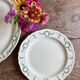 Set of 2 antique ironstone dishes - Villey de Longchamp
