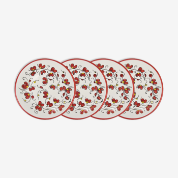 Set of 4 new pasta plates