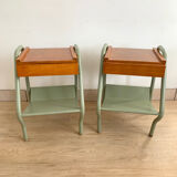 Pair of bedside tables Tubauto 60s