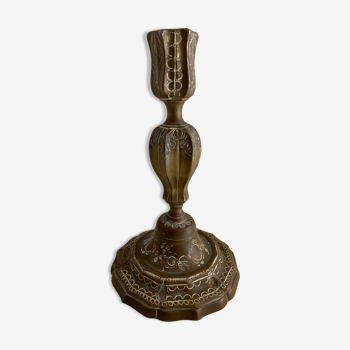 Brass candle holder