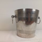 Silver metal champagne seal