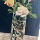 Small oil on canvas bouquet of roses