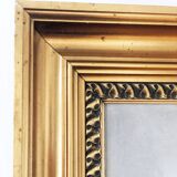 Large Vintage Countryside Cottage Original Oil Painting,circa 1940