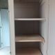 Vintage Art Deco 3-door wardrobe