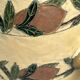 French Brass Cloisonné Style Champagne Bucket with Hand-Painted Fruit