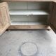 2-door buffet, 2 light oak drawers