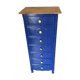 Semainier 7 drawers blue outremer