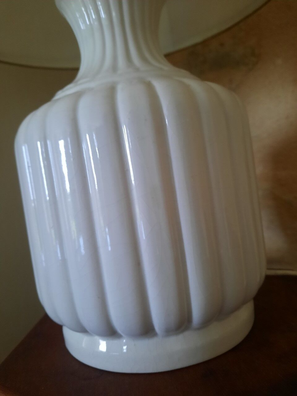 Antique ceramic lamp