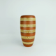 Vase allemand du milieu du siècle Duemler & Breiden modèle 166 30 décor en relief et rayures années 1950-1960 WGP