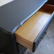Black vintage chest of drawers