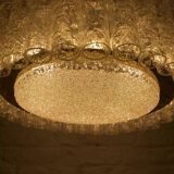 Blown glass ceiling chandelier