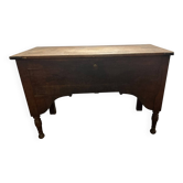 Ancien coffre en bois – meuble de rangement vintage