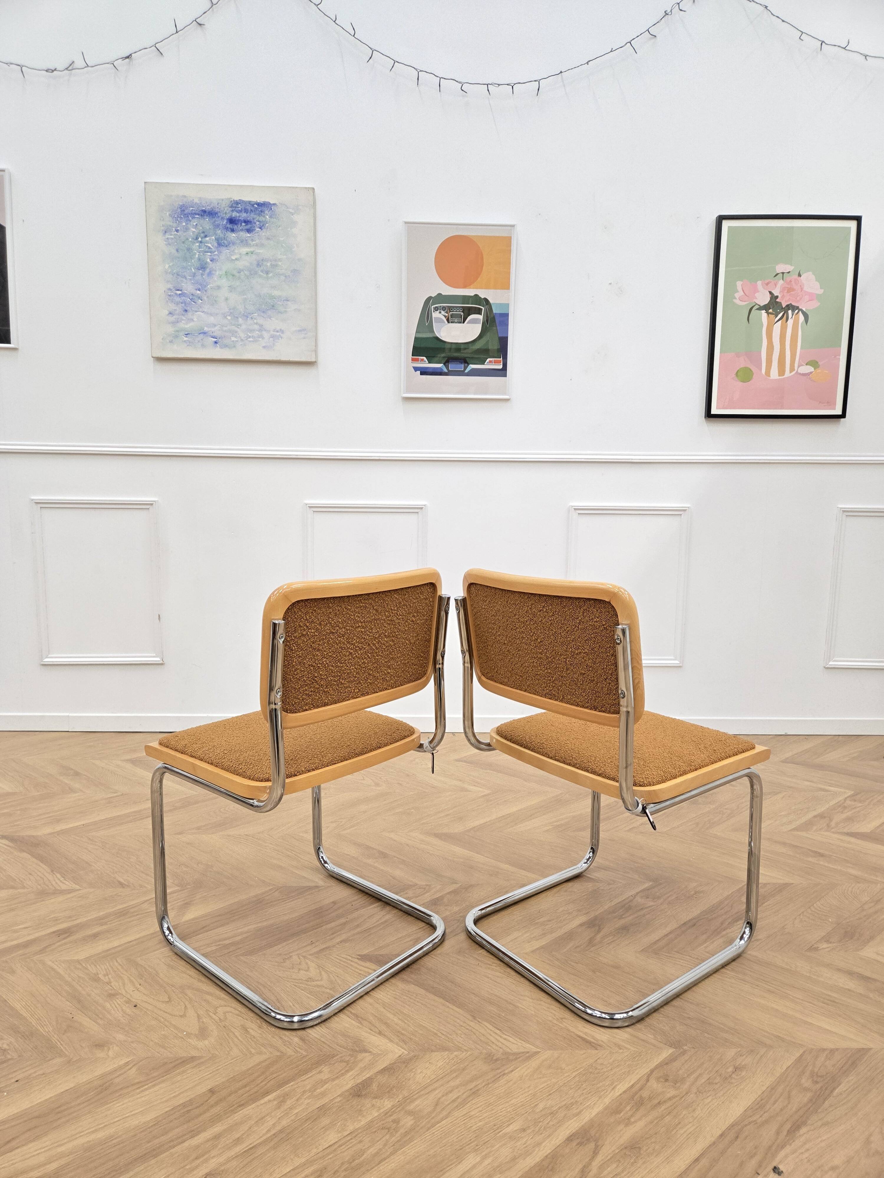 6 vintage B32 chairs