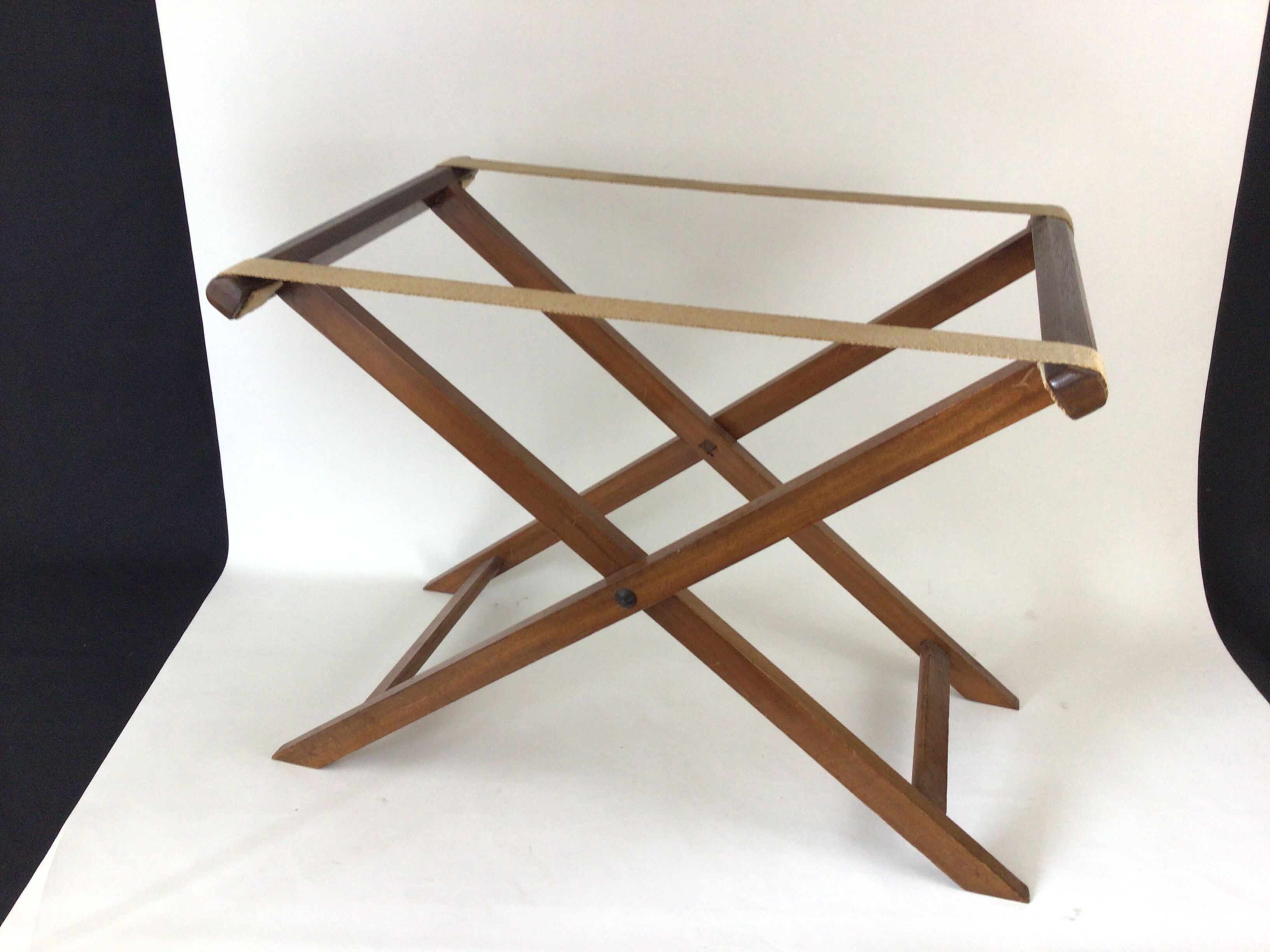 Marine coffee table mahogany "butler" top