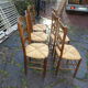 6 peasant chairs