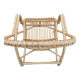Paire de fauteuils rotin vintage