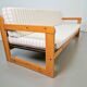 Lit de jour en pin scandinave moderne, années 1970