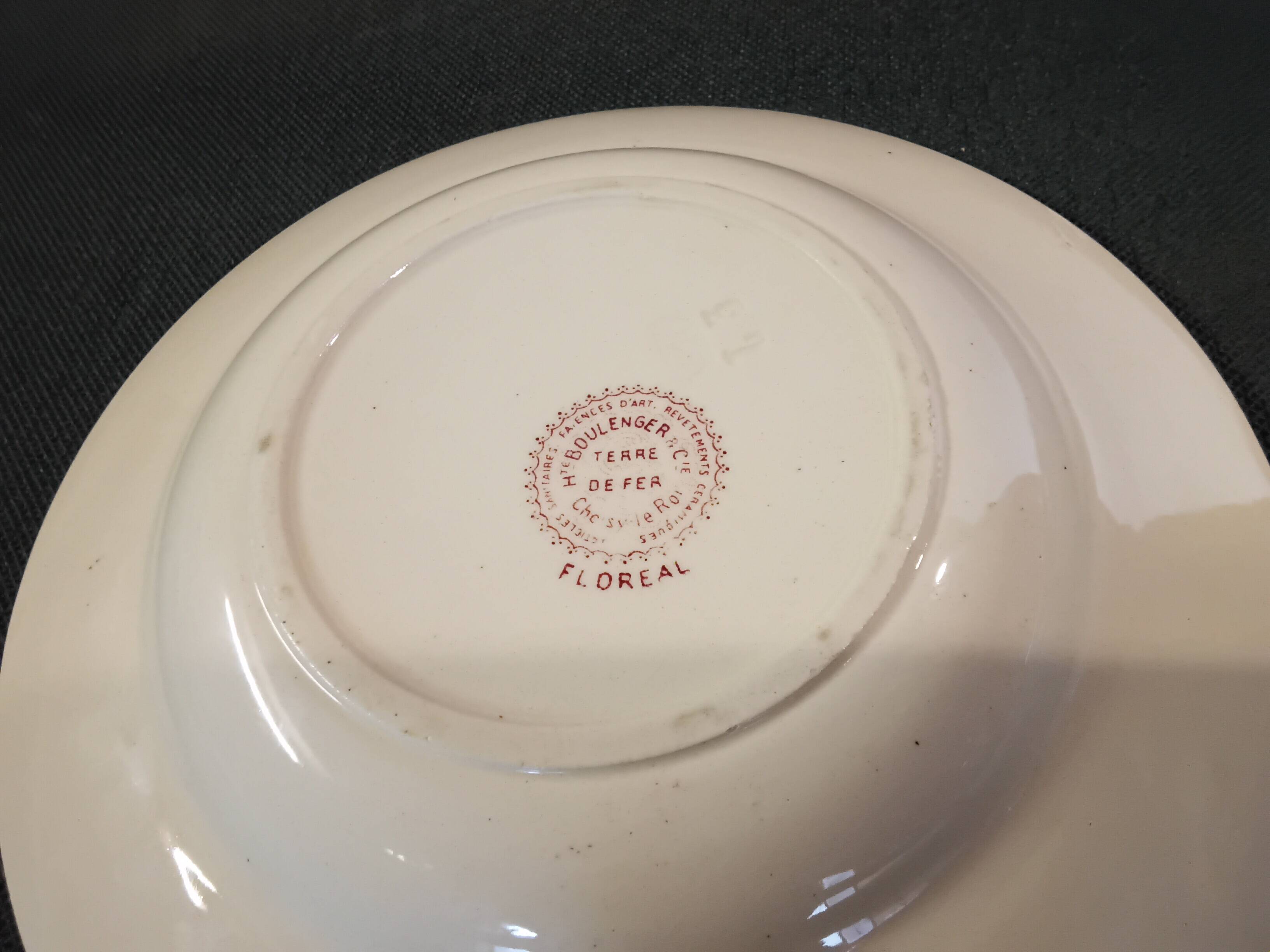 Iron earth soup plates