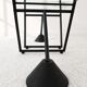 Triangular Bauhaus shelf. 80s