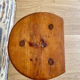 Old wooden farm stool