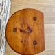 Old wooden farm stool