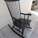 Rocking chair fauteuil à bascule 1950 vintage