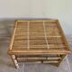 Vintage bamboo coffee table