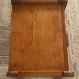 Vintage elm bedside table