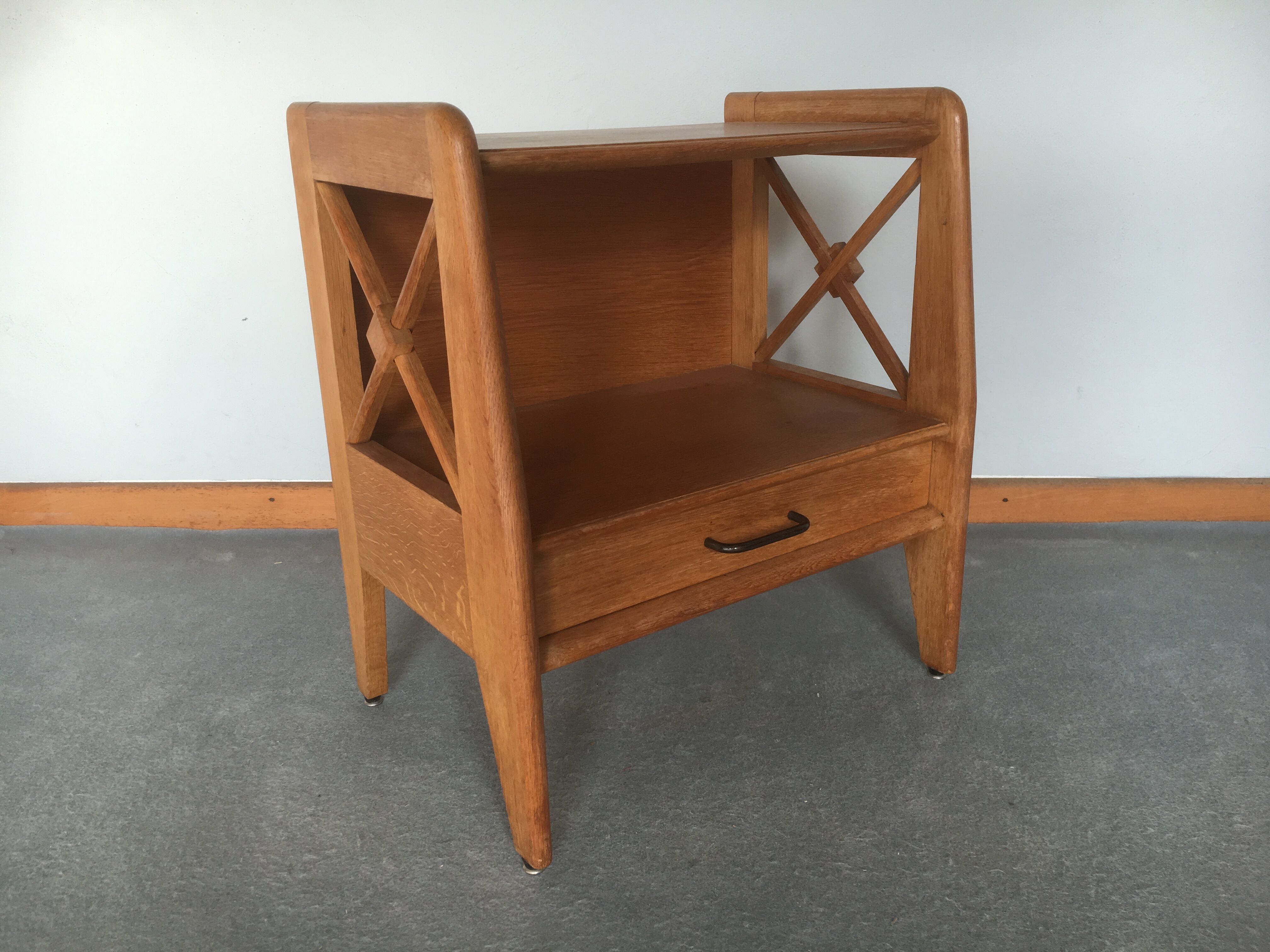 Bedside in oak 1950