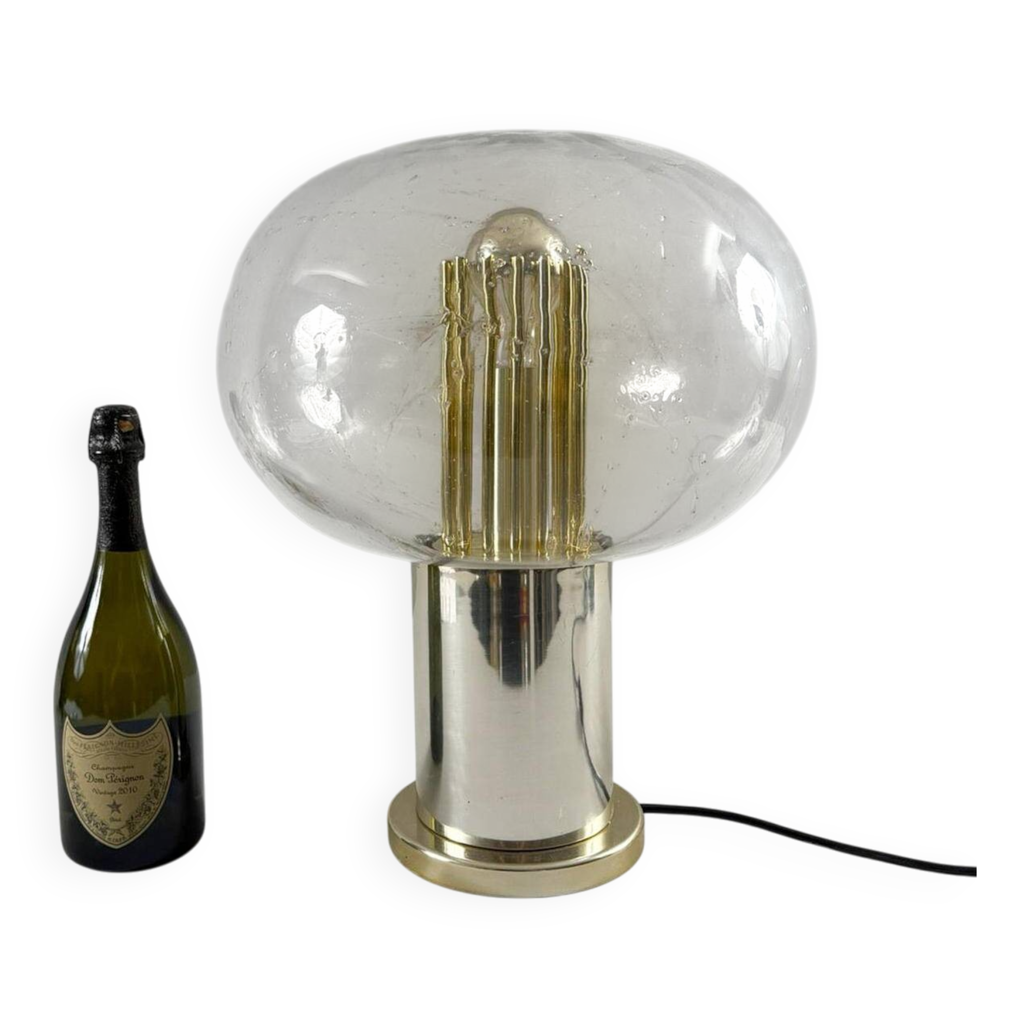 Lampe de table vintage « Big Ball », Doria, Allemagne, années 1970.