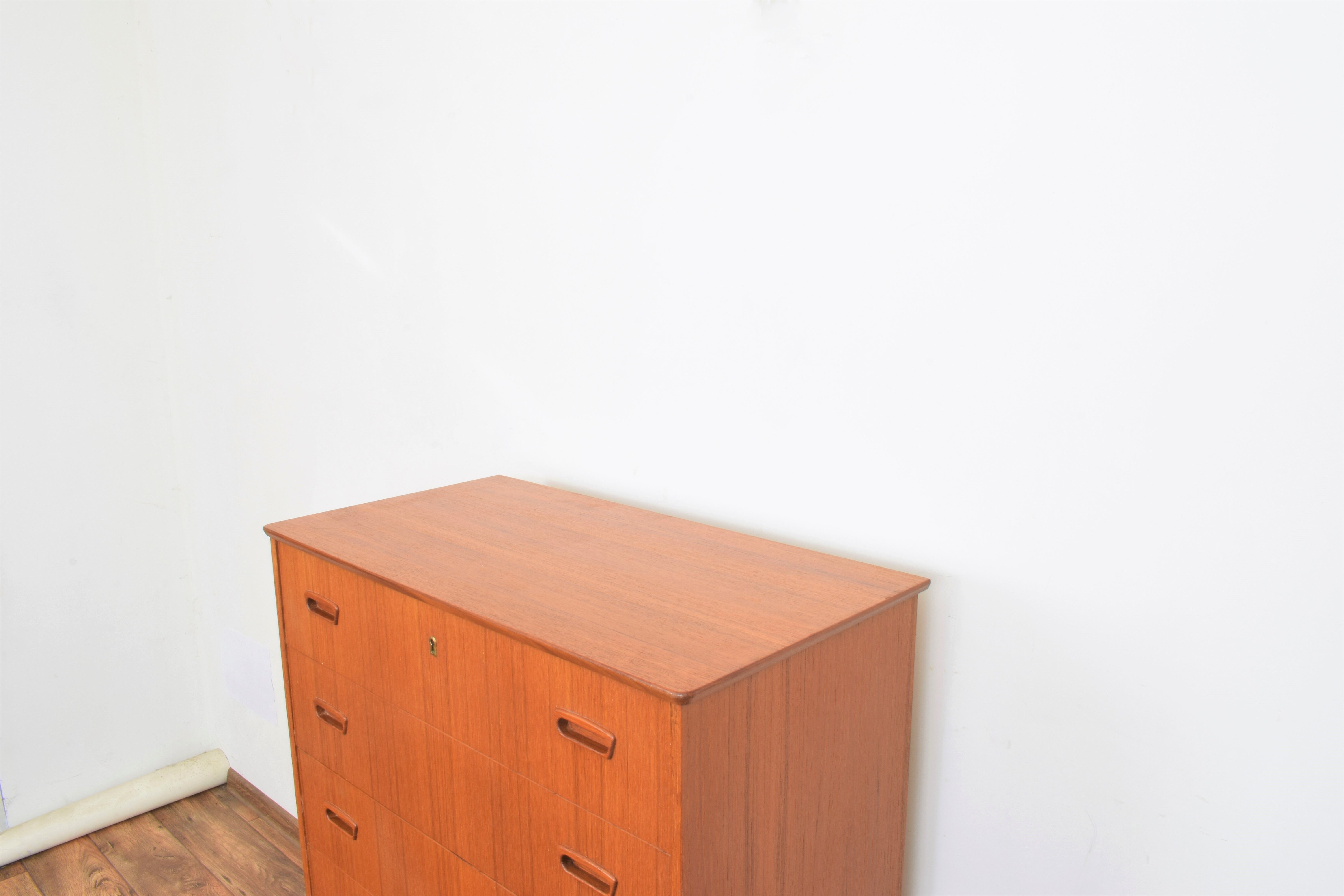 Norwegian Teak Chest of Drawers