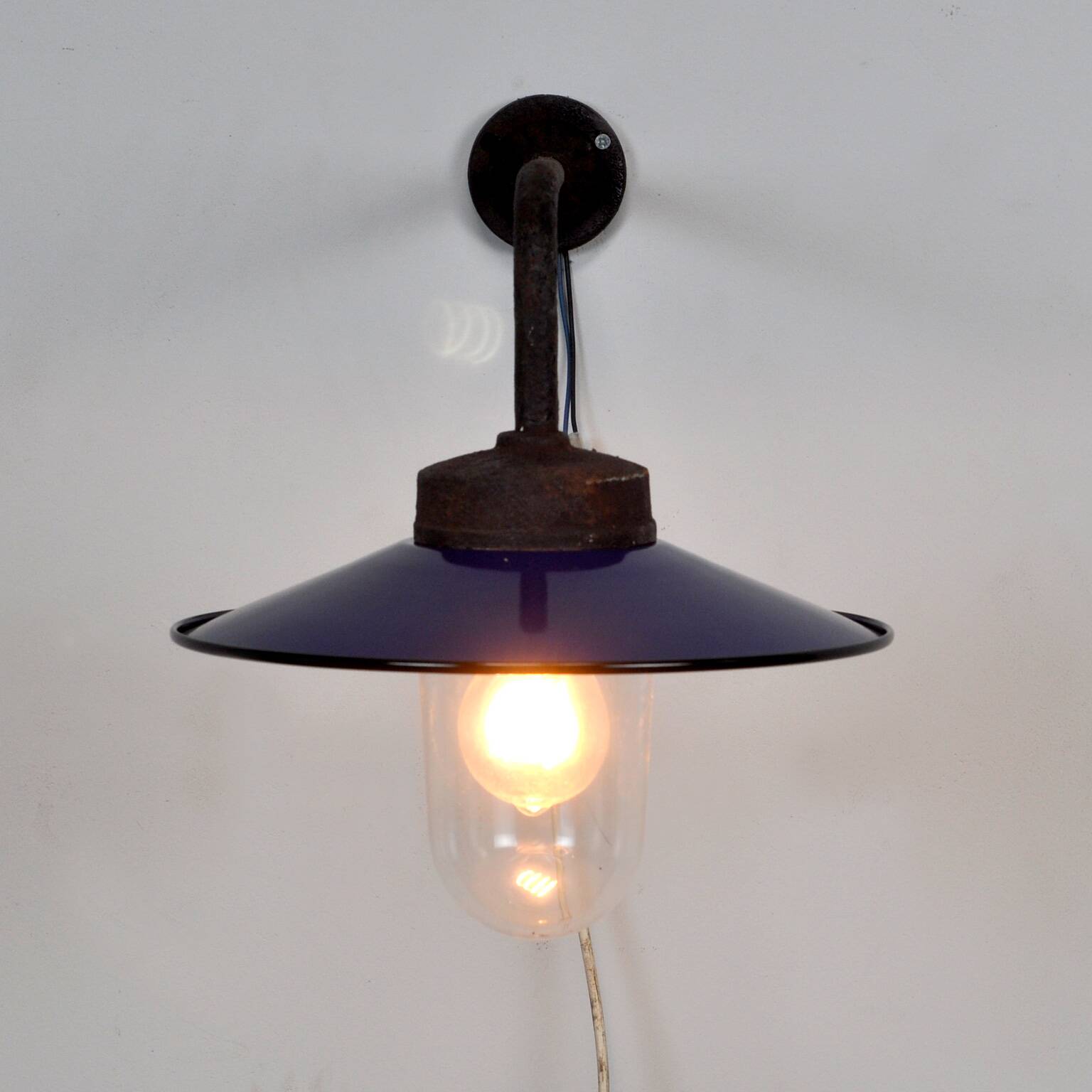 Iron Outdoor Lamp, 21st Century, 60cm Deep