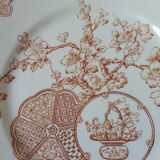 Longwy Japonisant Decorated Cake Dish