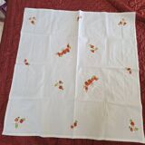 Tablecloth and napkins