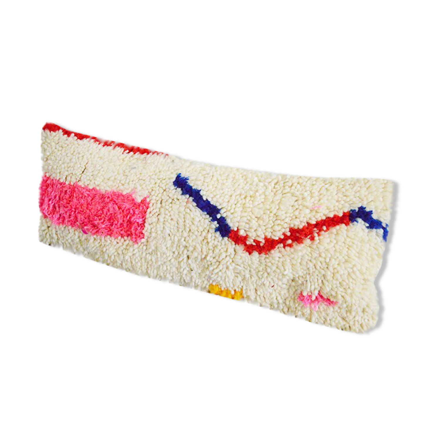 Moroccan carpet cushion cover