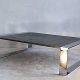 Exceptional large coffee table "RING" signed ORSENIGO by Mauro Lippar.