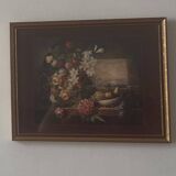 Flower portrait illustration