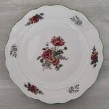Service gâteau dessert plat et assiettes euro porcelaine modèle vieux colmar
