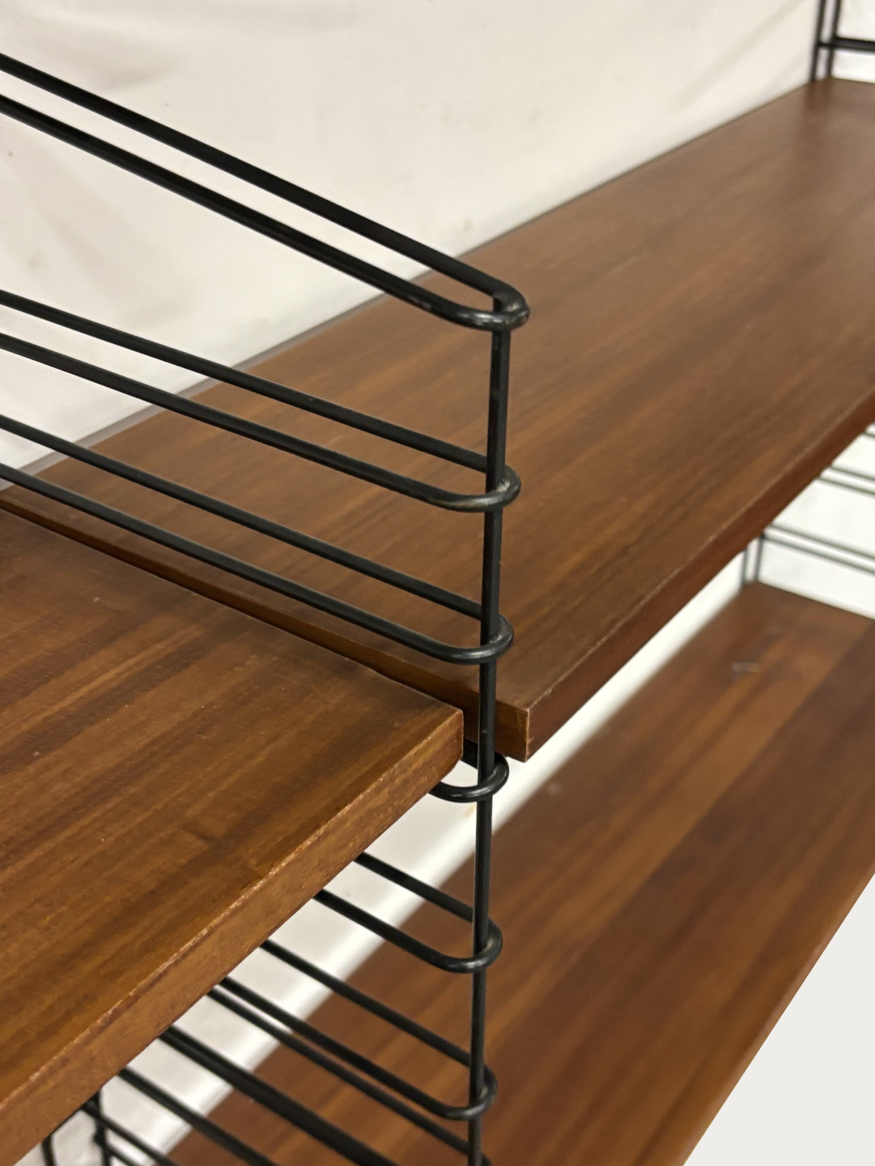 Vintage XXL Tomado Holland Teak Wall Unit Shelving unit Modular 1960 Design