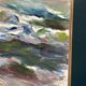Large Original Swedish Oil on Canvas – “Abstract Composition” by Johny Colebring – 1978 – Signed – Vintage & Framed – 83×73 cm