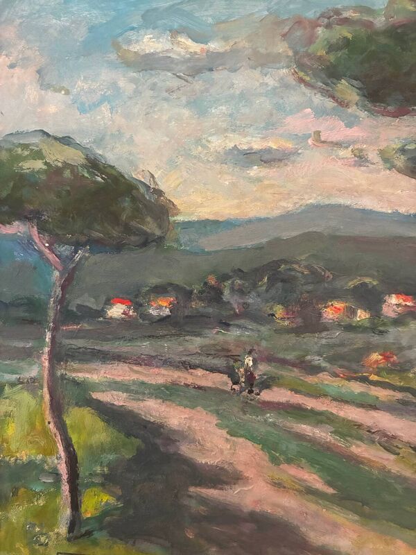 Les pins parasols, Robert Fleurent, 1967