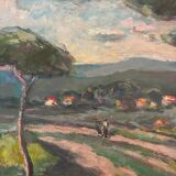 Umbrella pines, Robert Fleurent, 1967