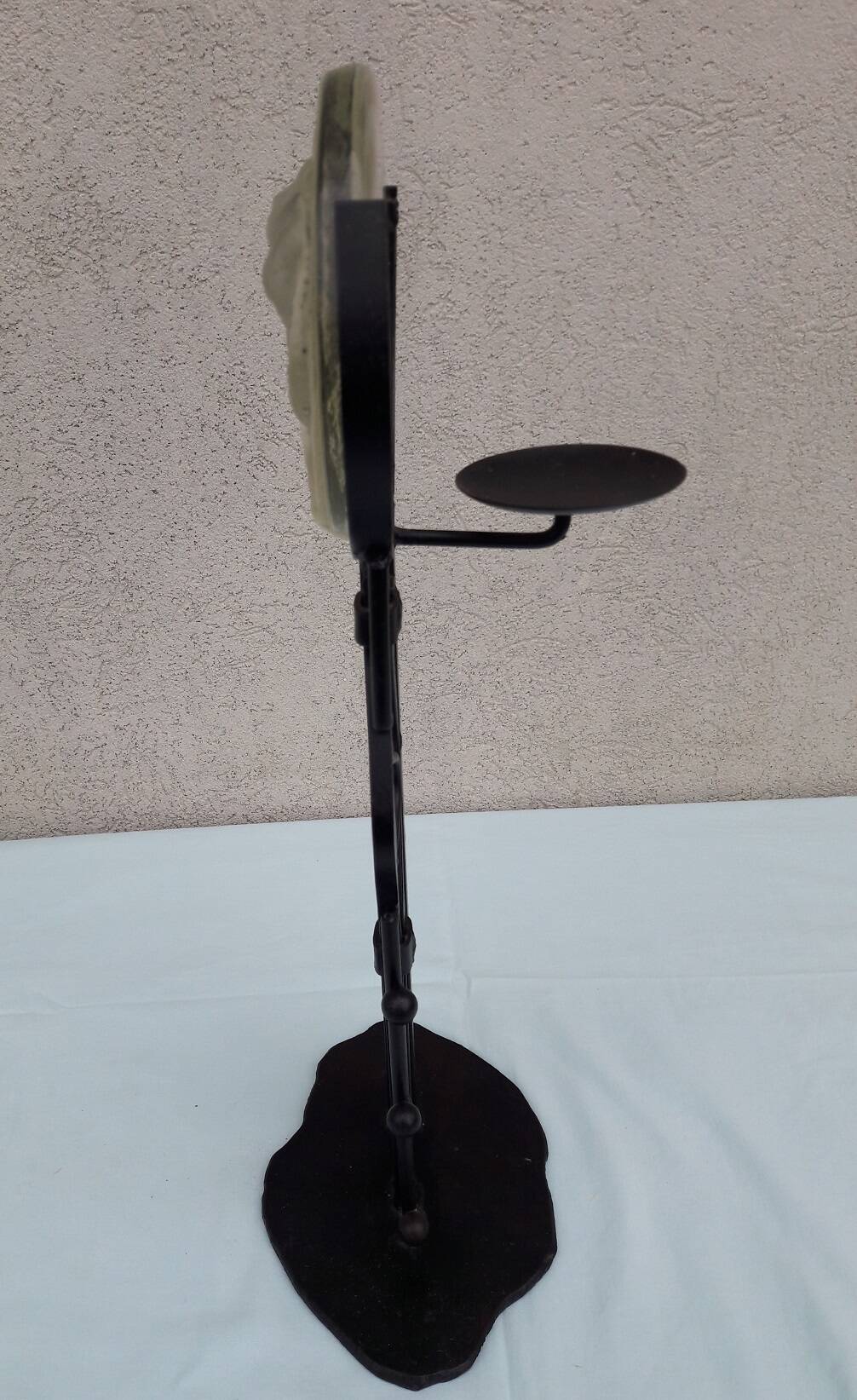 Elephant candle holder sculpture