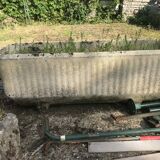 Reconstructed stone planters