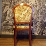 Louis XV style convertible armchair