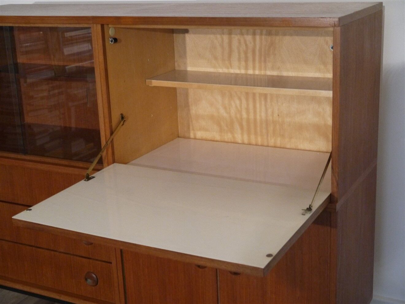 Pair of vintage teak sideboards 1960