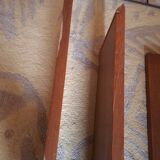 String shelves wood and metal