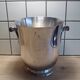 Ercuis champagne bucket in silver metal