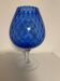 Large cobalt blue blown glass - Art piece.